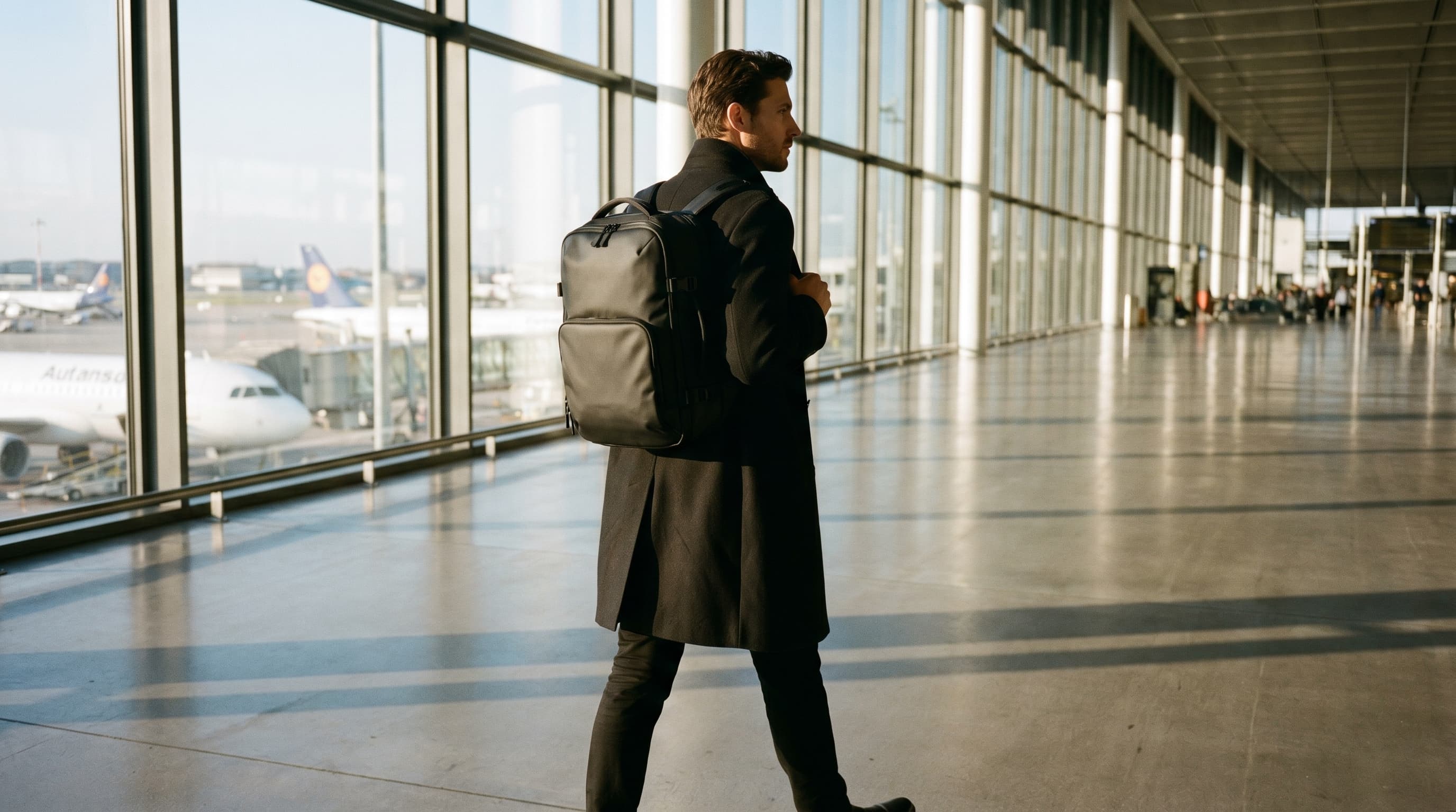 VELTO Travel Backpack — editorial